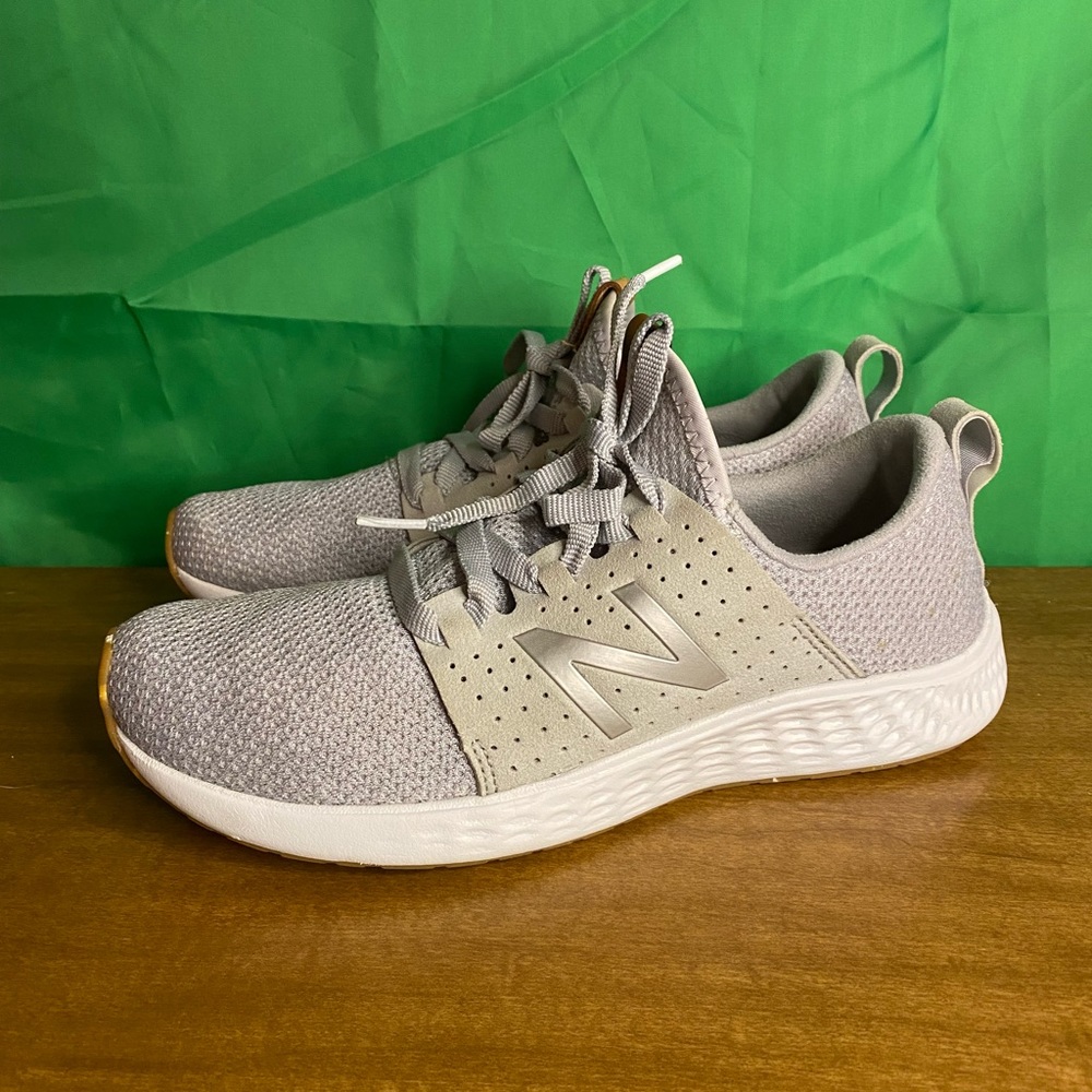 New Balance Womens Size: 8.5 B - Fresh Foam Sport V1 WSPTLG1 Gray Running Shoes